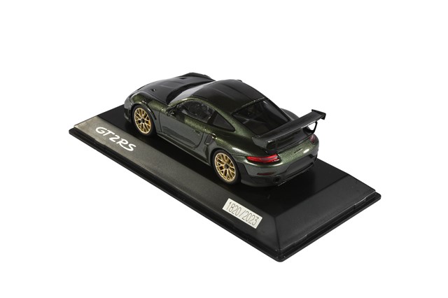 Porsche 911 991 GT2RS, 2017, oak green metallic, Spark, scale 1:43
