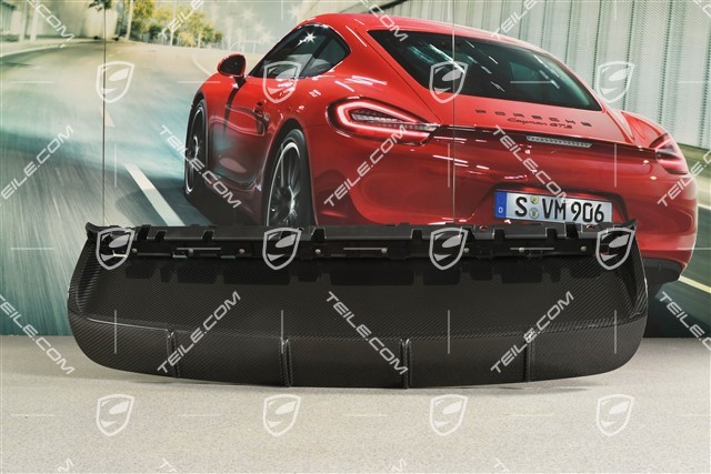 Sport Design, Rear bumper lower cover / diffuser, Carbon