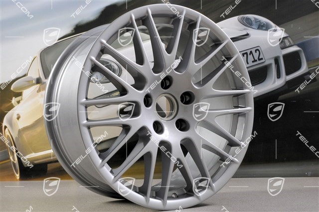 20-inch RS Spyder Design wheel, 9,5J x 20 ET47, decorative silver and titanium