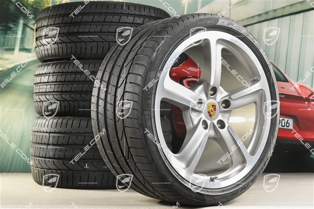 20-inch SportTechno summer wheel set, 9J x 20 ET51 + 11,5J x 20 ET68, tyres Pirelli P-Zero 245/35 ZR20 + 305/30 ZR20, with TPMS