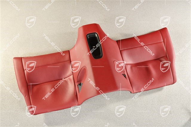 Coupe / Targa / Convertible, Back seat lower / cushion, leather, Bordeuax Red