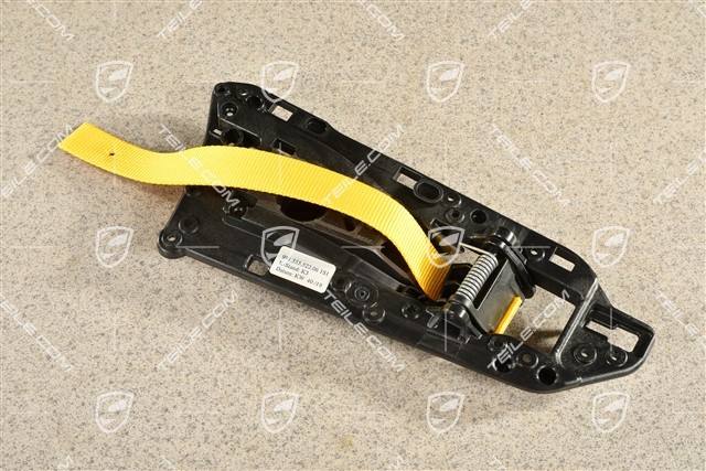 911 T, Inner door release / pull handle, Door trim / card, Racing Yellow, R