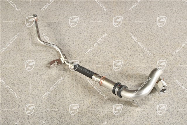 Turbocharger lubrication oil line, Cyl.4-6