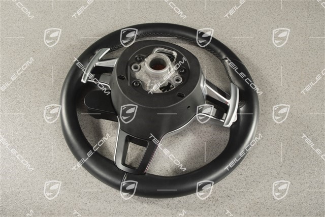 Basic steering wheel, Sport Chrono Package Plus, PDK, black