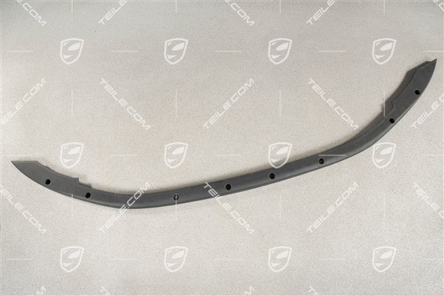 Securing strip, Front spoiler, Turbo