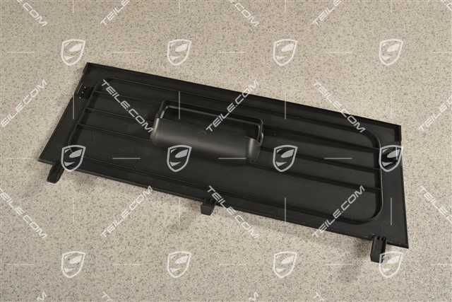 Luggage compartment lining lid, upper, black RHD