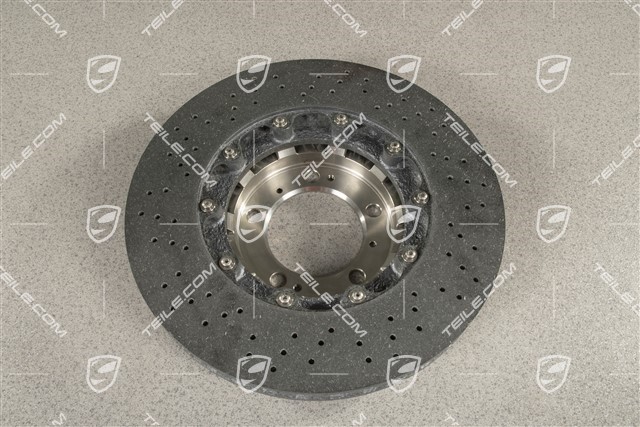 PCCB Ceramic Brake disc, front, minimal damage to the edge, R
