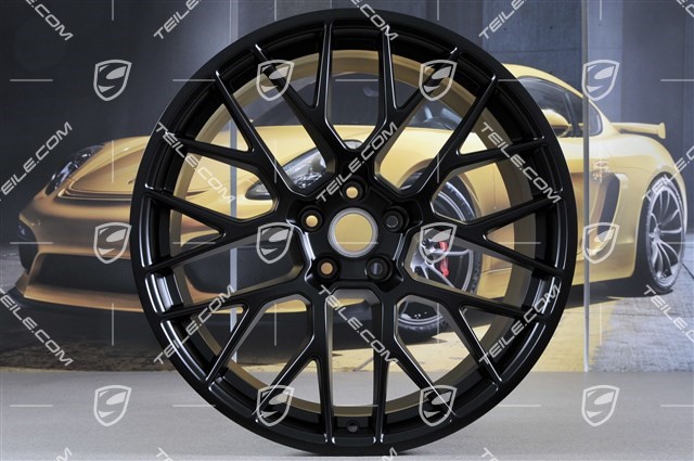 20-inch alloy wheel RS-Spyder Design, 10J x 20 H2 ET19, black satin mat