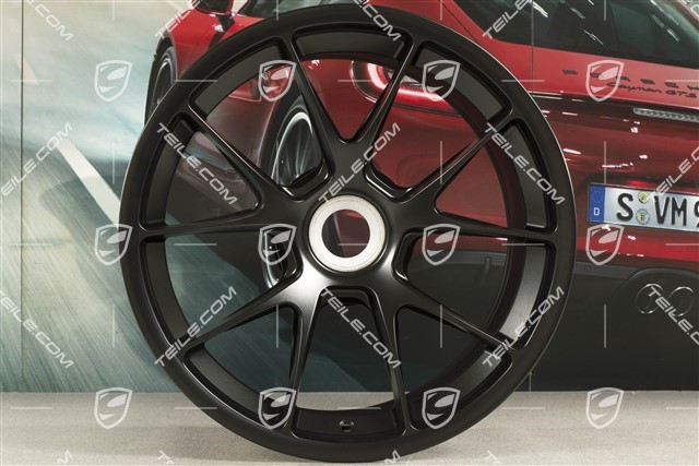 18-inch wheel, GT3 CUP, 10,5J x 18 ET28, black satin mat
