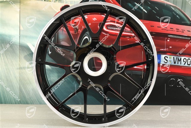 19-inch RS SPYDER / Turbo wheel, Facelift, central locking, special model 911 Carrera GTS, 8,5J x 19 ET56, black