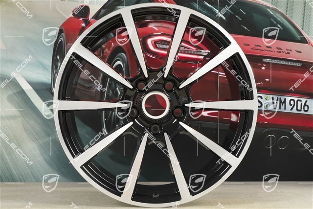 20-inch wheel rim Carrera Classic (II), 11,5J x 20 ET76, black high gloss