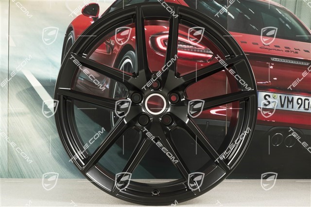 20-inch wheel rim "Macan S" 10J x 20 ET19, in black satin mat