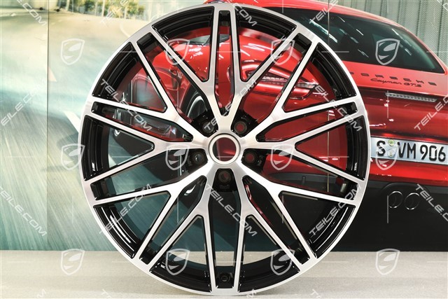 21-inch alloy wheel RS-Spyder Design II, 9,5J x 21 ET27, black high gloss