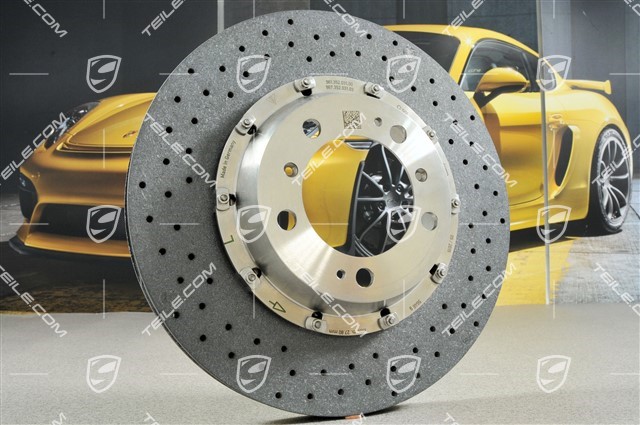 PCCB Ceramic brake disc, Boxster S/Cayman S/Cayman R, L