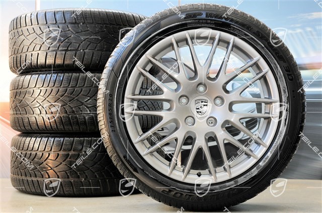 20-inch RS Spyder winter wheel set, wheels 9J x 20 ET 57 + NEW winter tyres 275/45 R 20 110V XL M+S