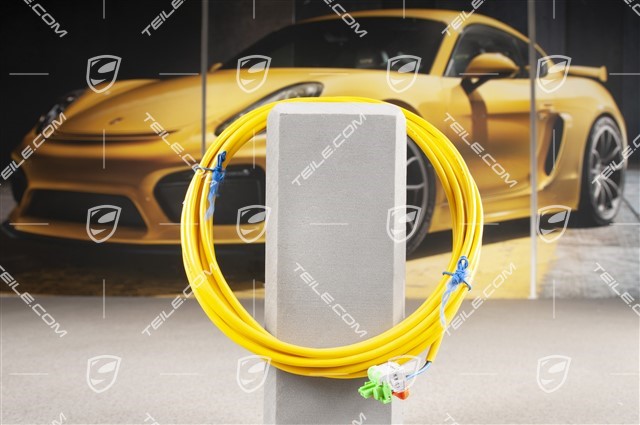 Wiring harness / lead / cable / wire with plug / socket for seat belt tensioner, passenger's side