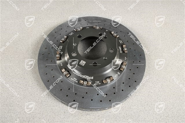 PCCB ceramic brake disc, C2 / C2S / C4 / C4S / Turbo, old type with no. 99135241006, R