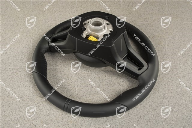Sports Steering wheel GT leather, multifunction, black leather