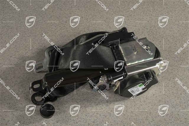 Coupe / Targa, Safety seat belt, Black, USA, R