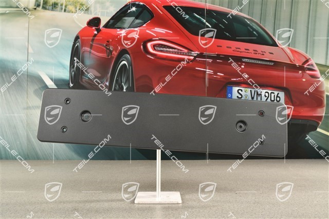 GTS / Turbo, Front bumper number / Licence plate support
