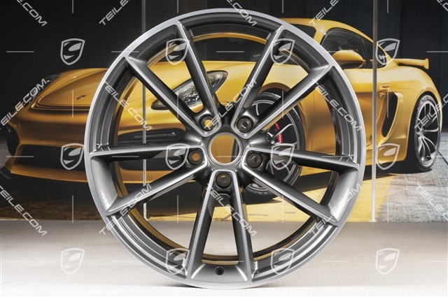 21-inch wheel rim Carrera Classic, 11,5 J x 21 ET67, Titan