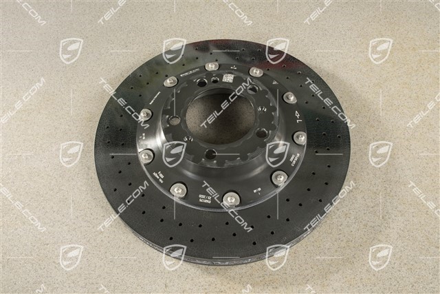PCCB ceramic brake disc, Turbo, L