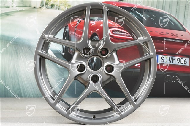 19-inch Carrera S II wheel, 11J x 19 ET51, Platinum
