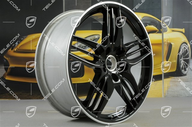 20-inch wheel rim, Sport Design, 8,5J x 20 ET51, black high gloss