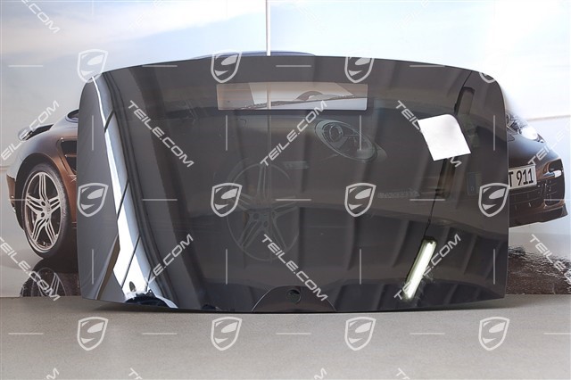Szyba tylna, z otworem na wycieraczkę tylną, szkło termoizolacyjne "Privacy", CD-Radio Porsche CDR 31