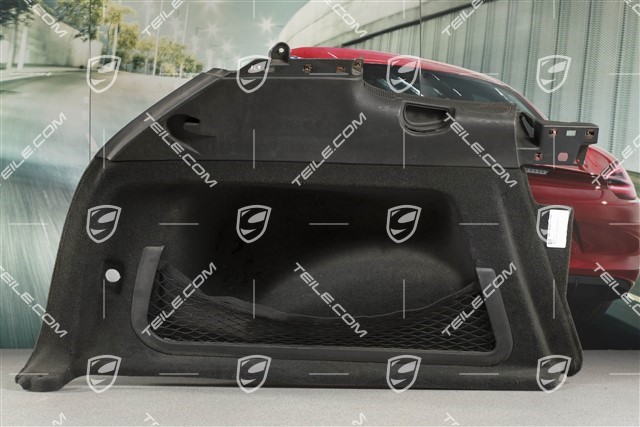 Side trim panel, Black, L