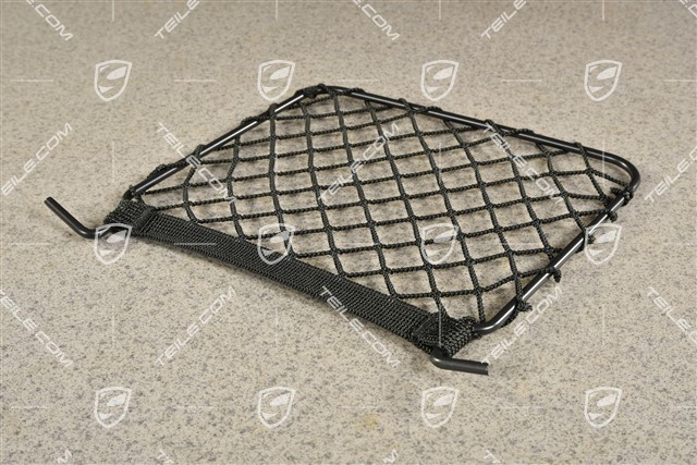 Luggage compratment net for luggage compartment side trim panel, Black