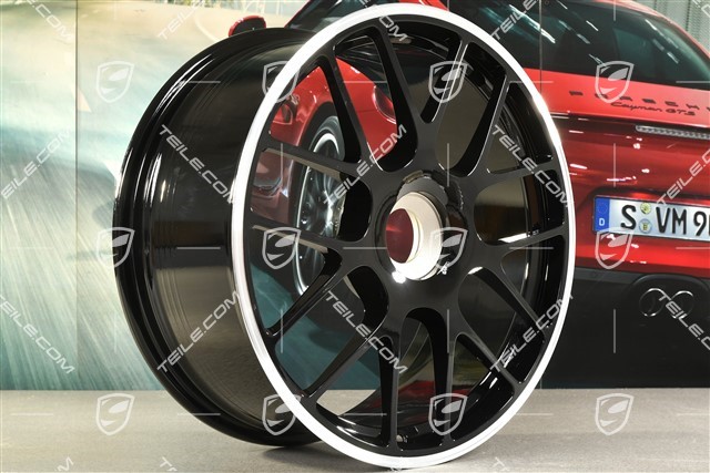 19-inch RS SPYDER / Turbo wheel, Facelift, central locking, special model 911 Carrera GTS, 8,5J x 19 ET56, black
