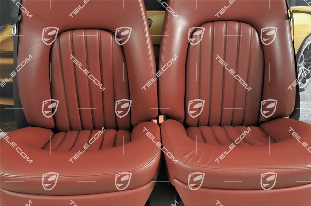456GT/GTA, Seats, el. adjustable, memory, leather, Burgundy, set (L+R)