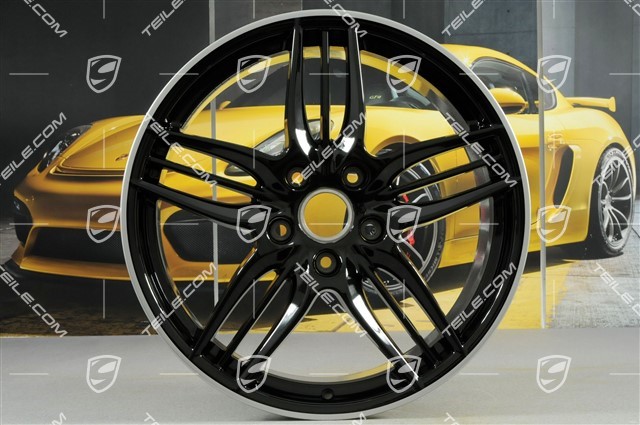 20-inch wheel rim, Sport Design, 8,5J x 20 ET51, black high gloss