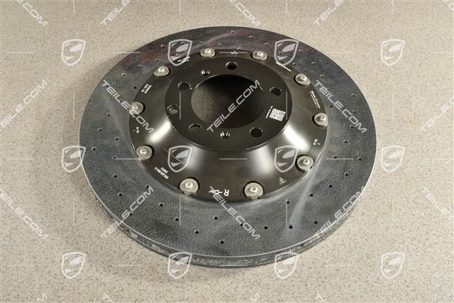 PCCB Ceramic brake disc, rear, R (slightly damaged)