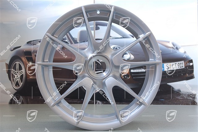 19-inch GT3 RS wheel, central locking, 9J x 19 ET47, silver