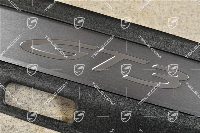 Sill trim strip, Scuff plate, Anthracite / Brushed aluminium, ''GT3'', R