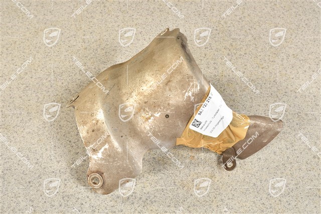 Heat shield for turbocharger, Cyl. 1-3