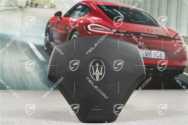 Quattroporte - Steering wheel airbag (driver's airbag), Black