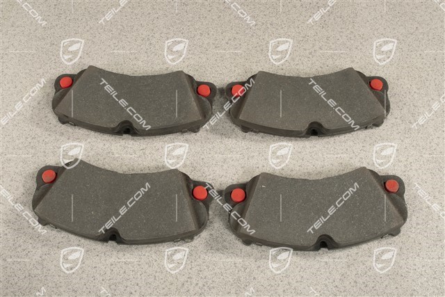 Spyder, Brake pads, PCCB, front, L+R