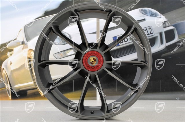 20-inch wheel GT3, 12J x 20 ET47, Platinum satin-matt