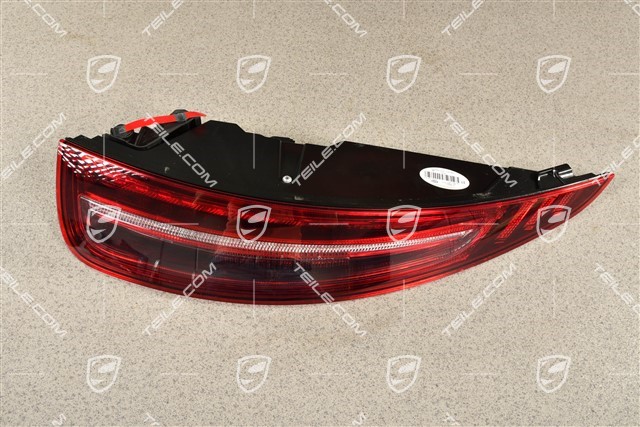 GT3 RS, Lampa tylna, czarno-czerwona (ciemna), R