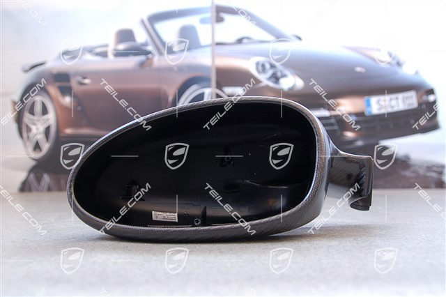 Carbon mirror housing, GT2 RS, German version (small), L