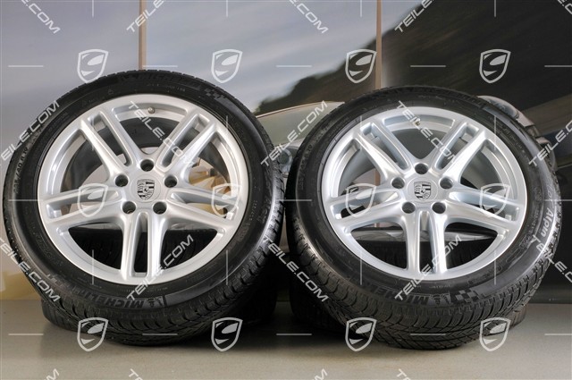 19-inch TURBO winter wheel set, wheels 9J x 19 ET 60 + 10J x 19 ET61 + Michelin winter tyres 255/45 R19+285/40 R19, TPMS sensors