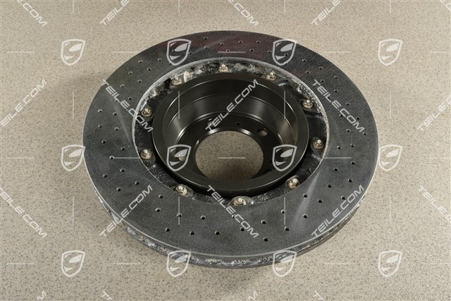 PCCB ceramic brake disc, slightly damaged, R