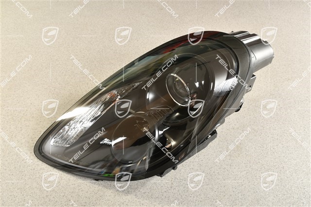 Reflektor Bi-Xenon, dynamiczne doświetlenie zakrętów, czarny, Boxster Spyder, L