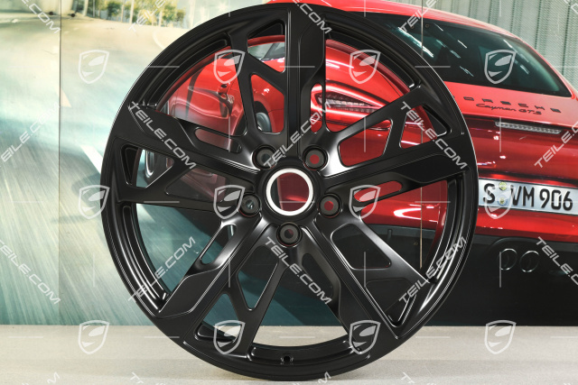 21" Felga Cross Turismo Design 9,5J x 21 ET60, czarny satynowy mat