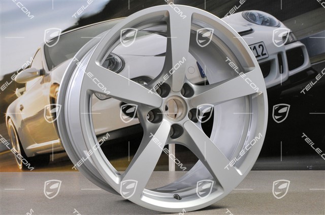 18-inch wheel rim set Macan, 8J x 18 ET21 + 9J x 18 ET21