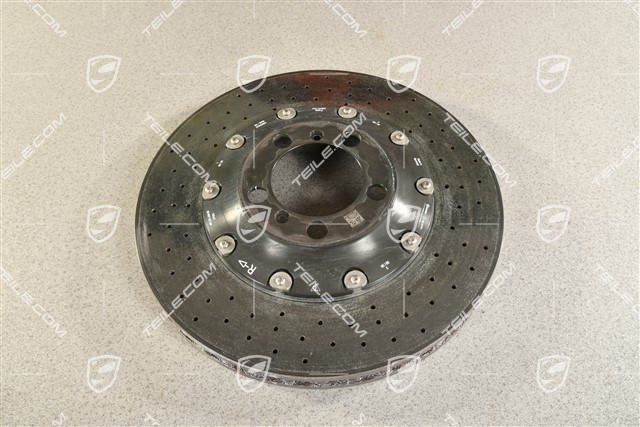 PCCB Ceramic brake disc, GT3/GT3RS/GT2RS, damaged, R