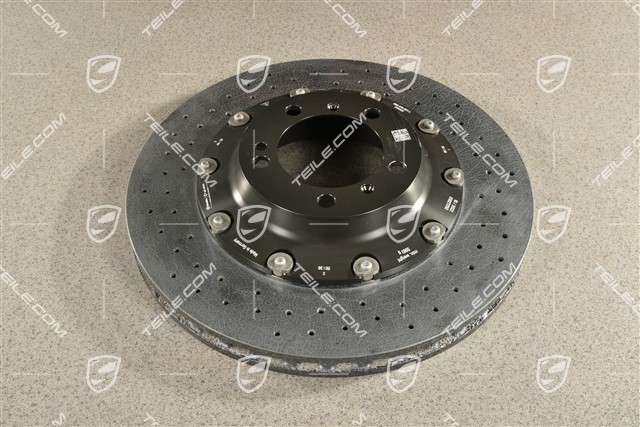 PCCB ceramic brake disc, slightly damaged, L